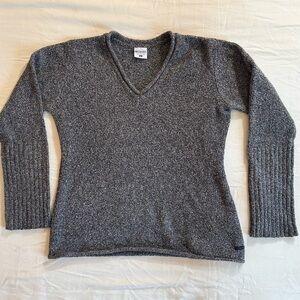 Columbia Gray V-Neck Sweater